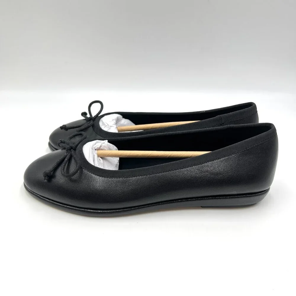Aerosoles Womens‎ Size 6.5 Homebet Black Slip On Ballet Flats Shoes